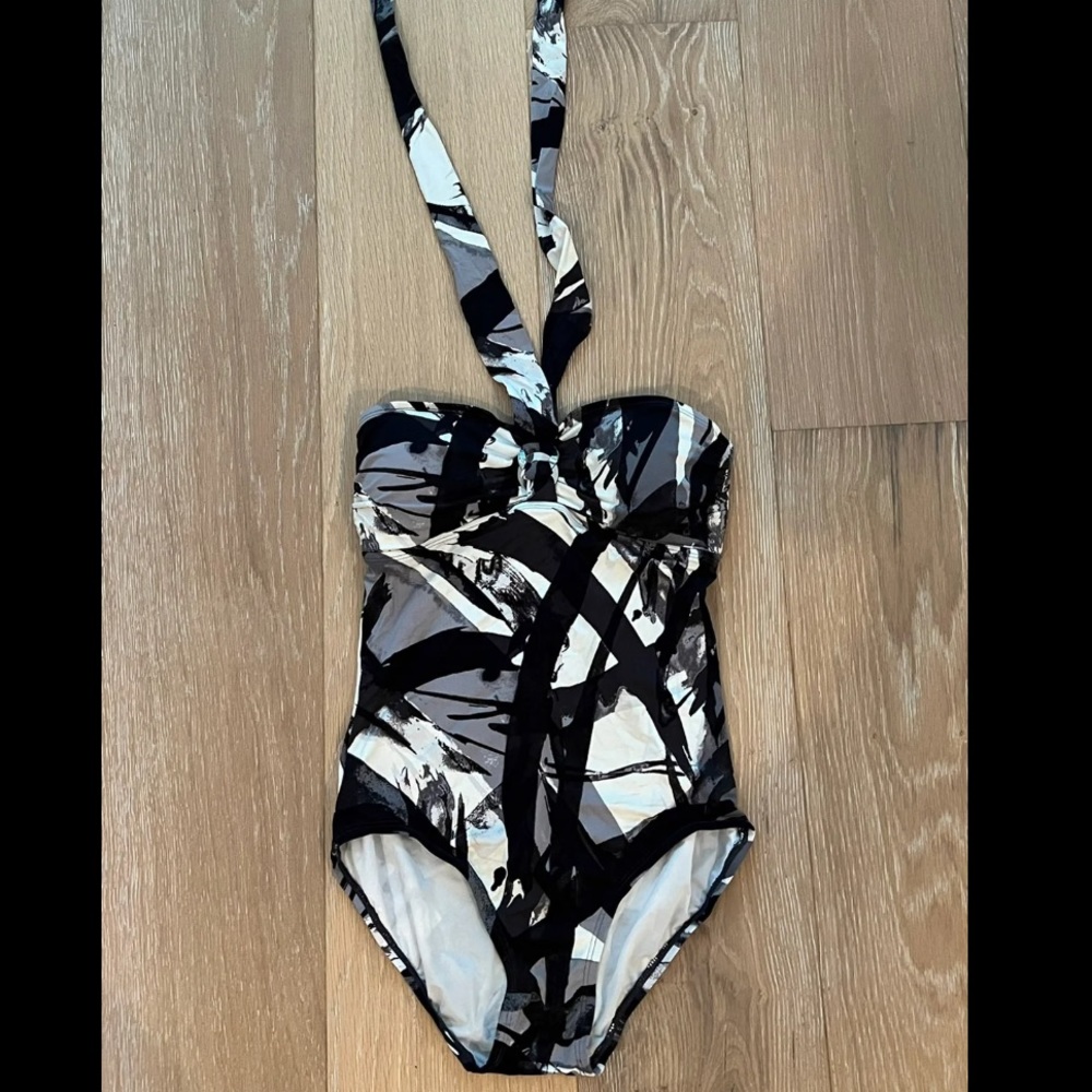 Michael Kors Halter/Strapless One Piece